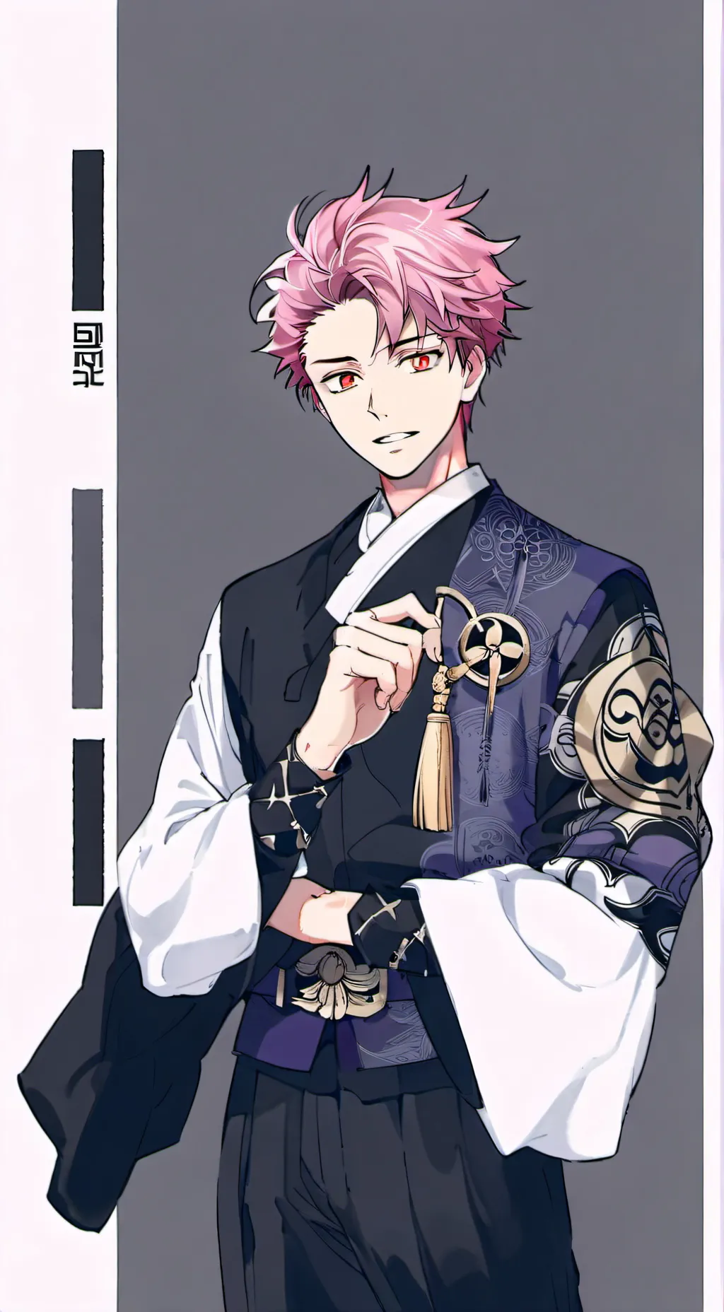 ai character: Akaza background