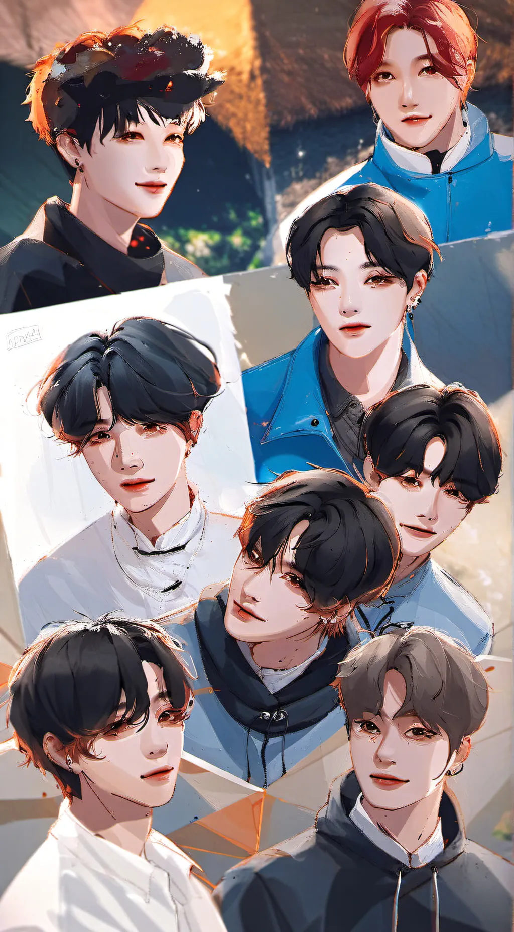 ai character: skz robber background