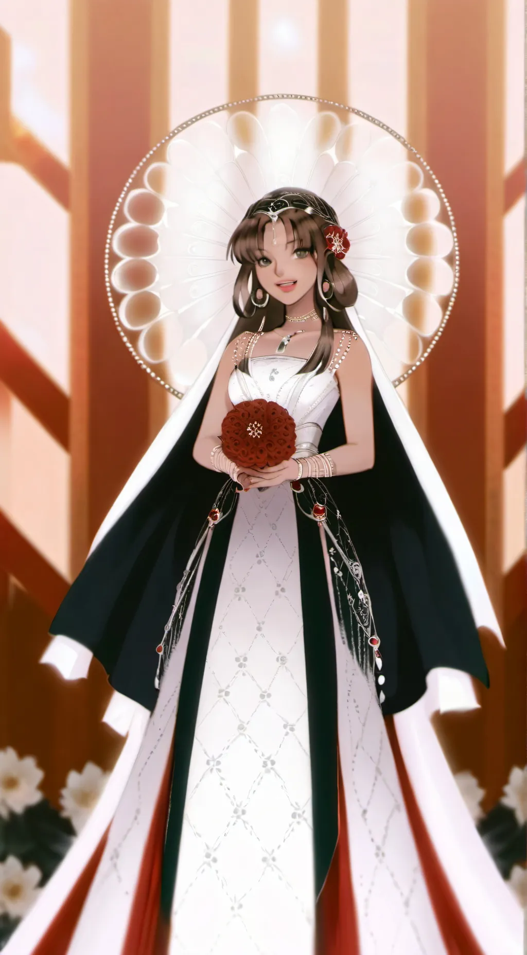 ai character: DW SQUID GAME 3 background