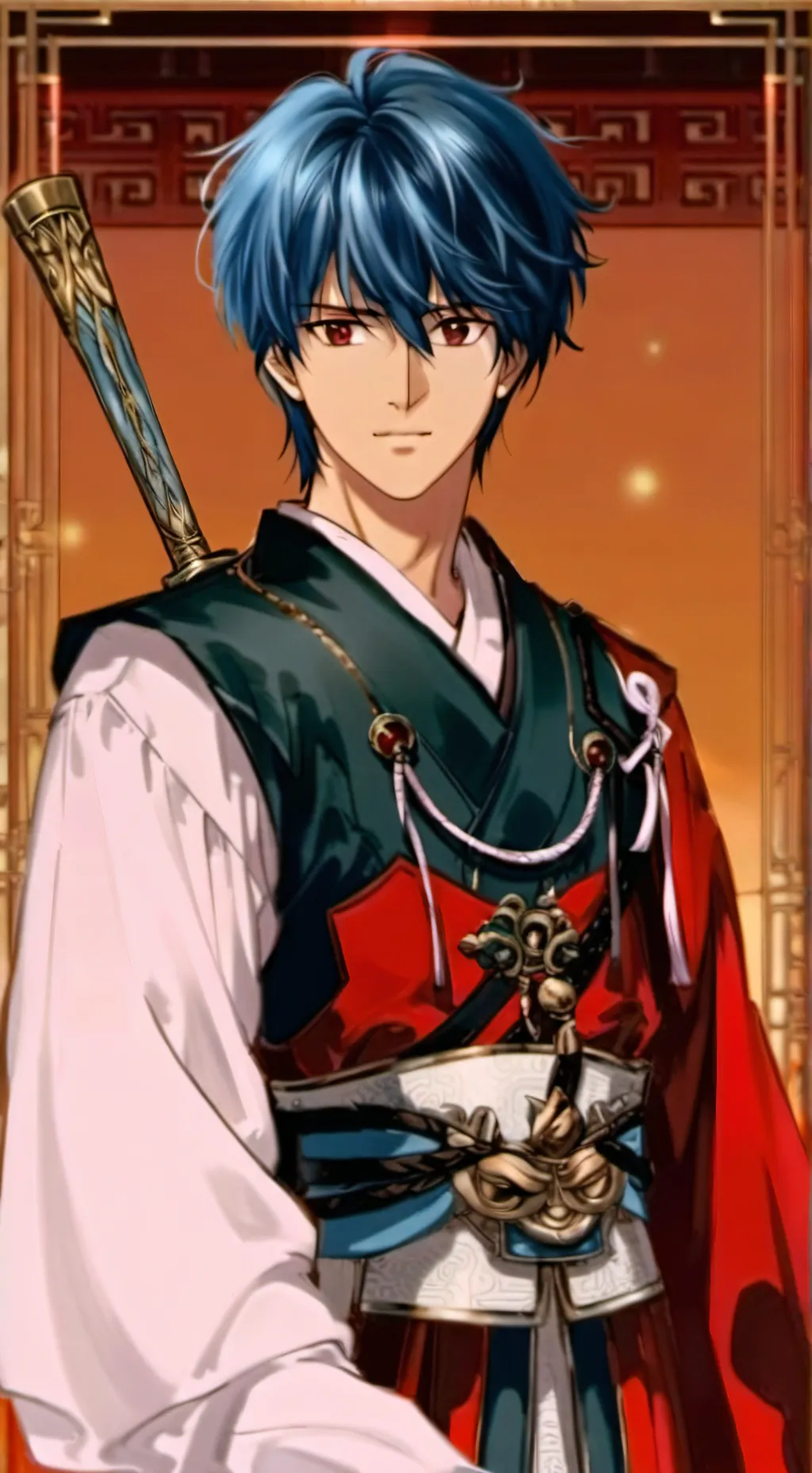 ai character: Tamahome  background