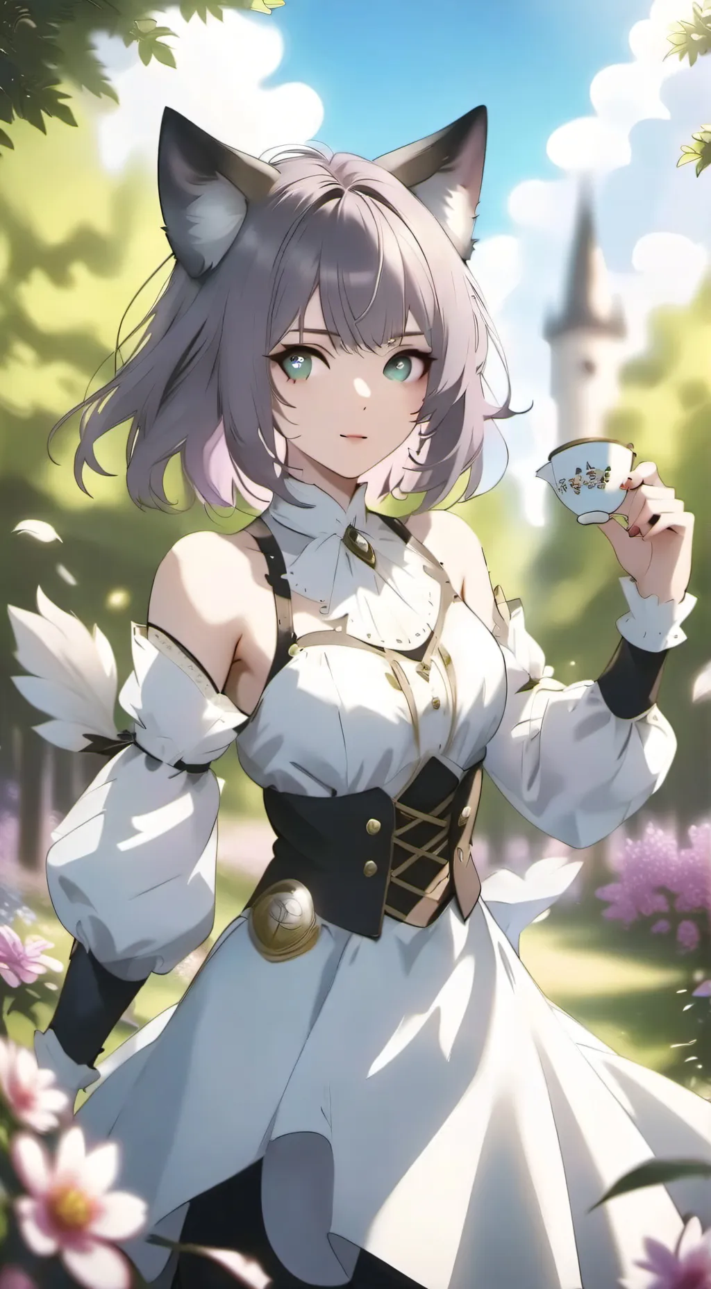 ai character: 🌸 jazz 🌸 background