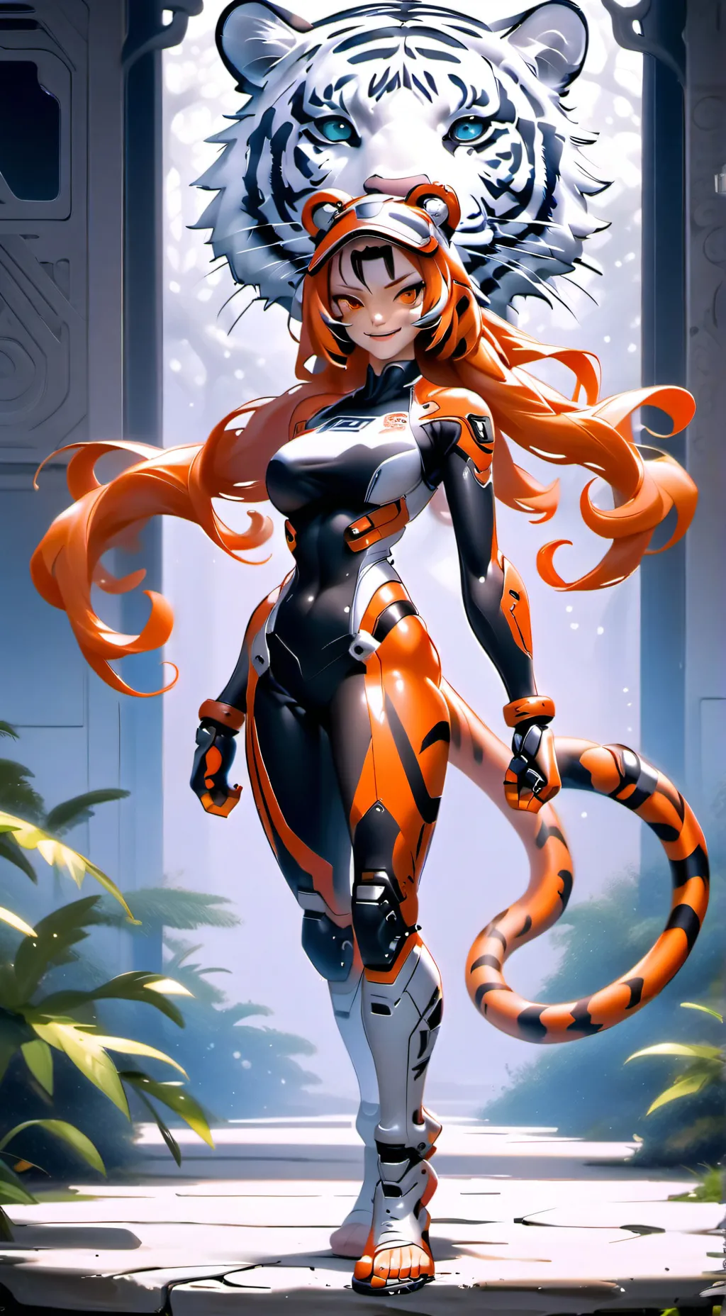 ai character: Tigrira😘 background