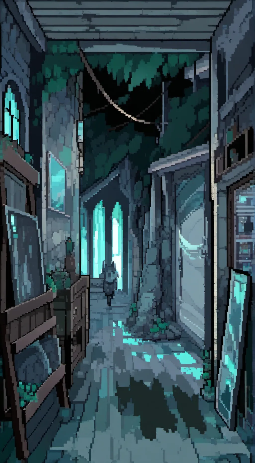 ai character: spirited away background