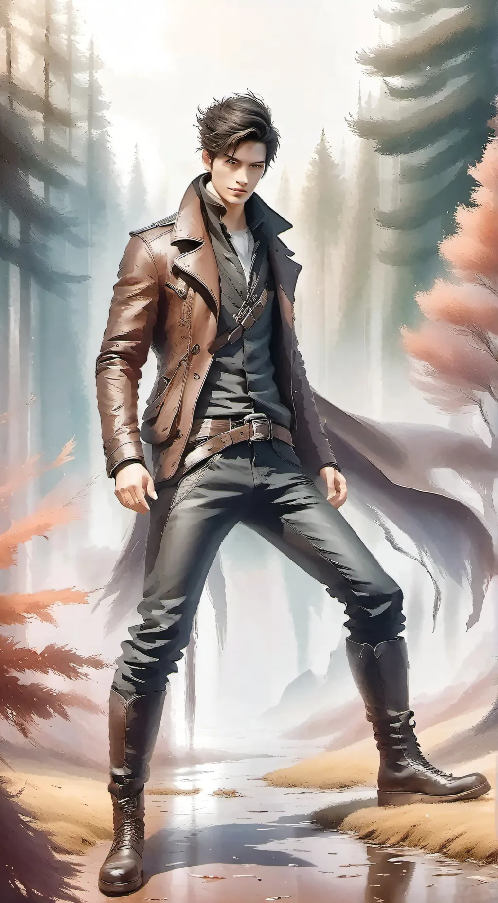 ai character: Bodyguard to lover background