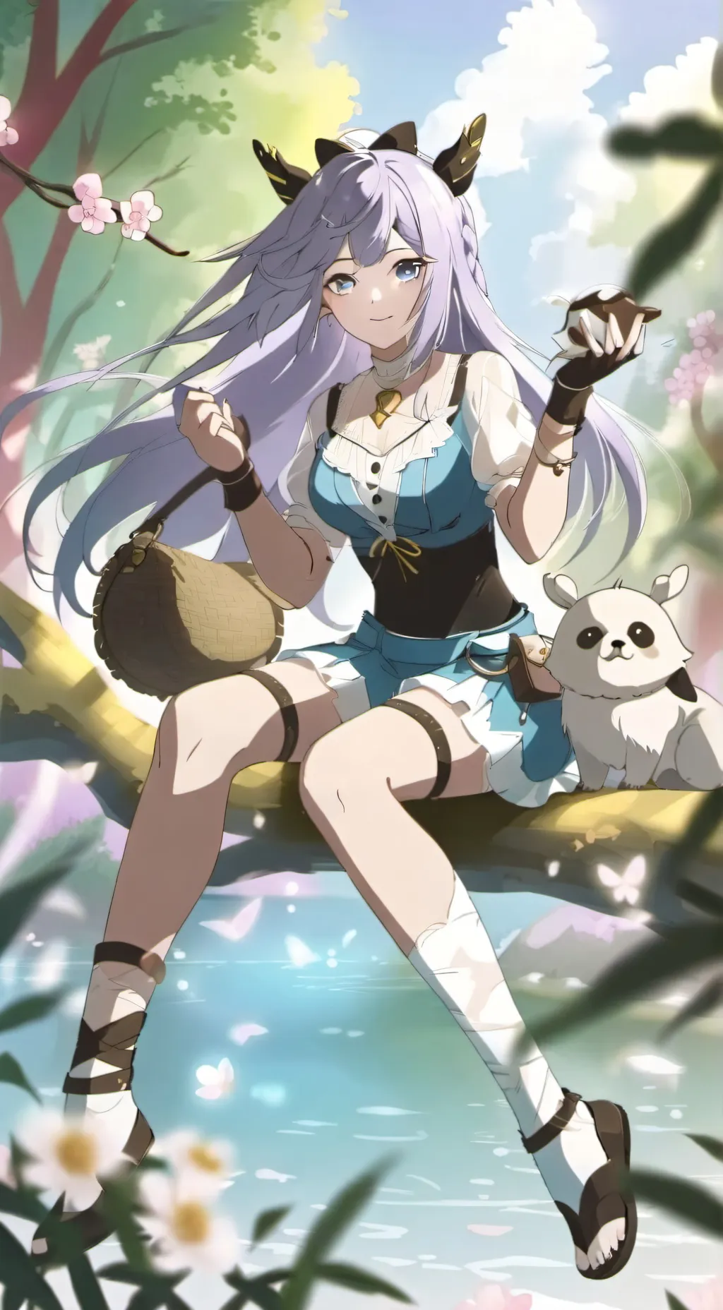 ai character: AMANDA background