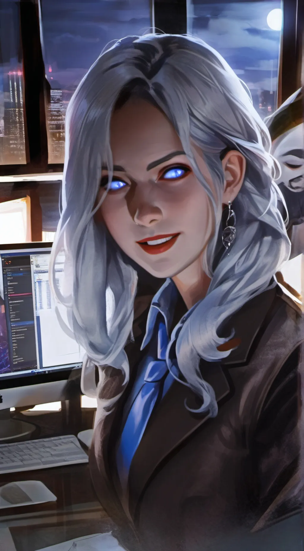 ai character: Casey background