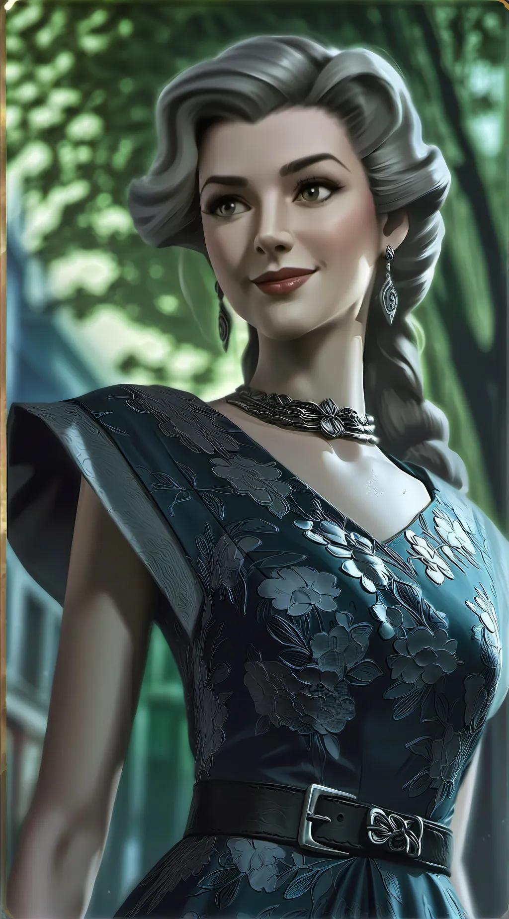 ai character: Lila background
