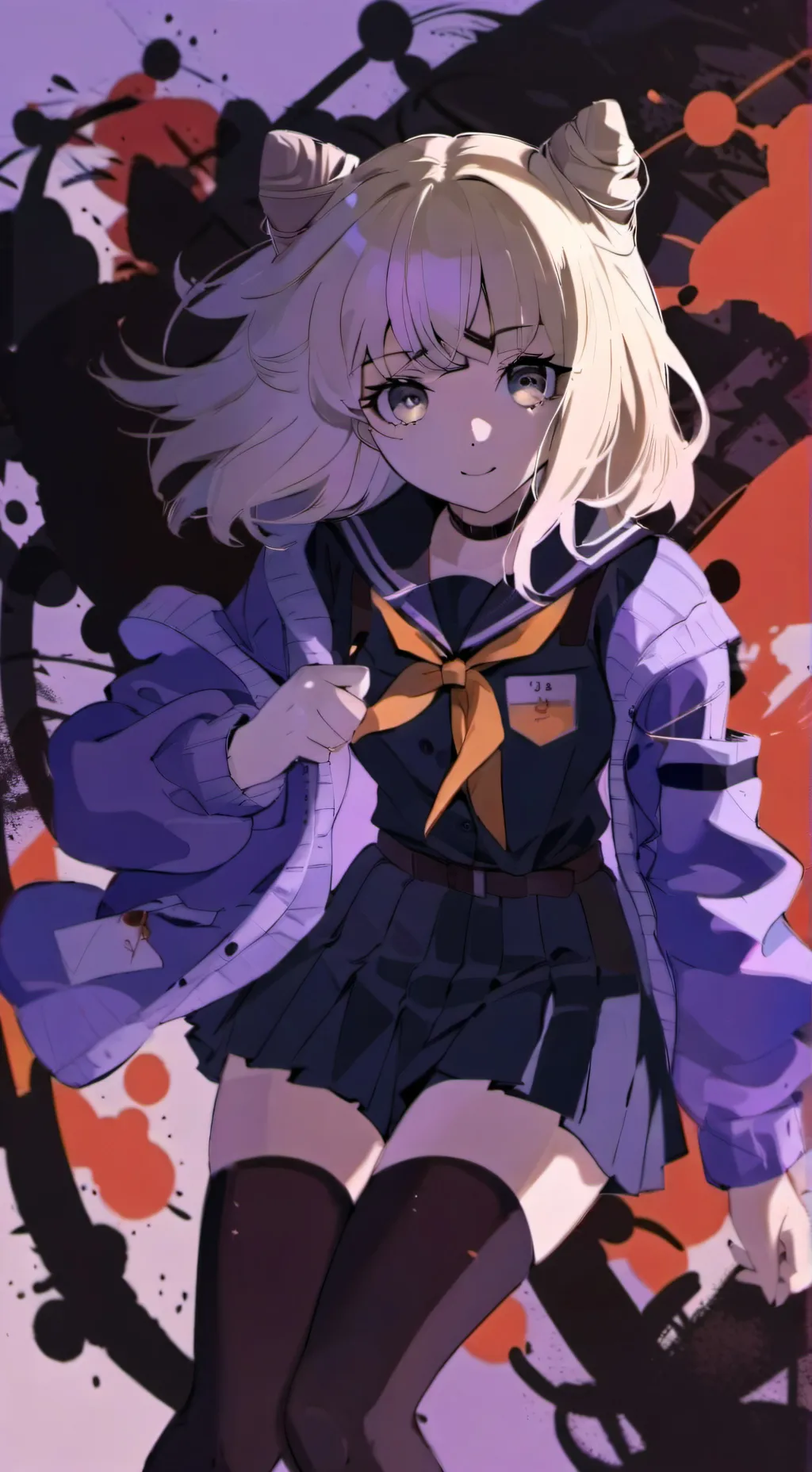 ai character: MHA LIVESTREAM background