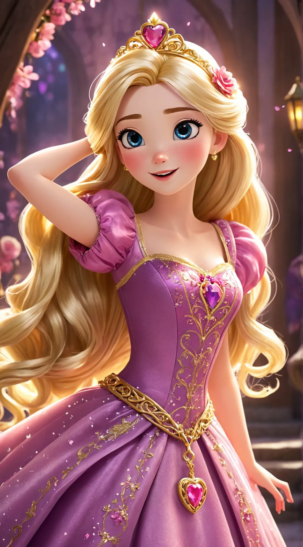 Talkie AI - Chat with Princess Rapunzel