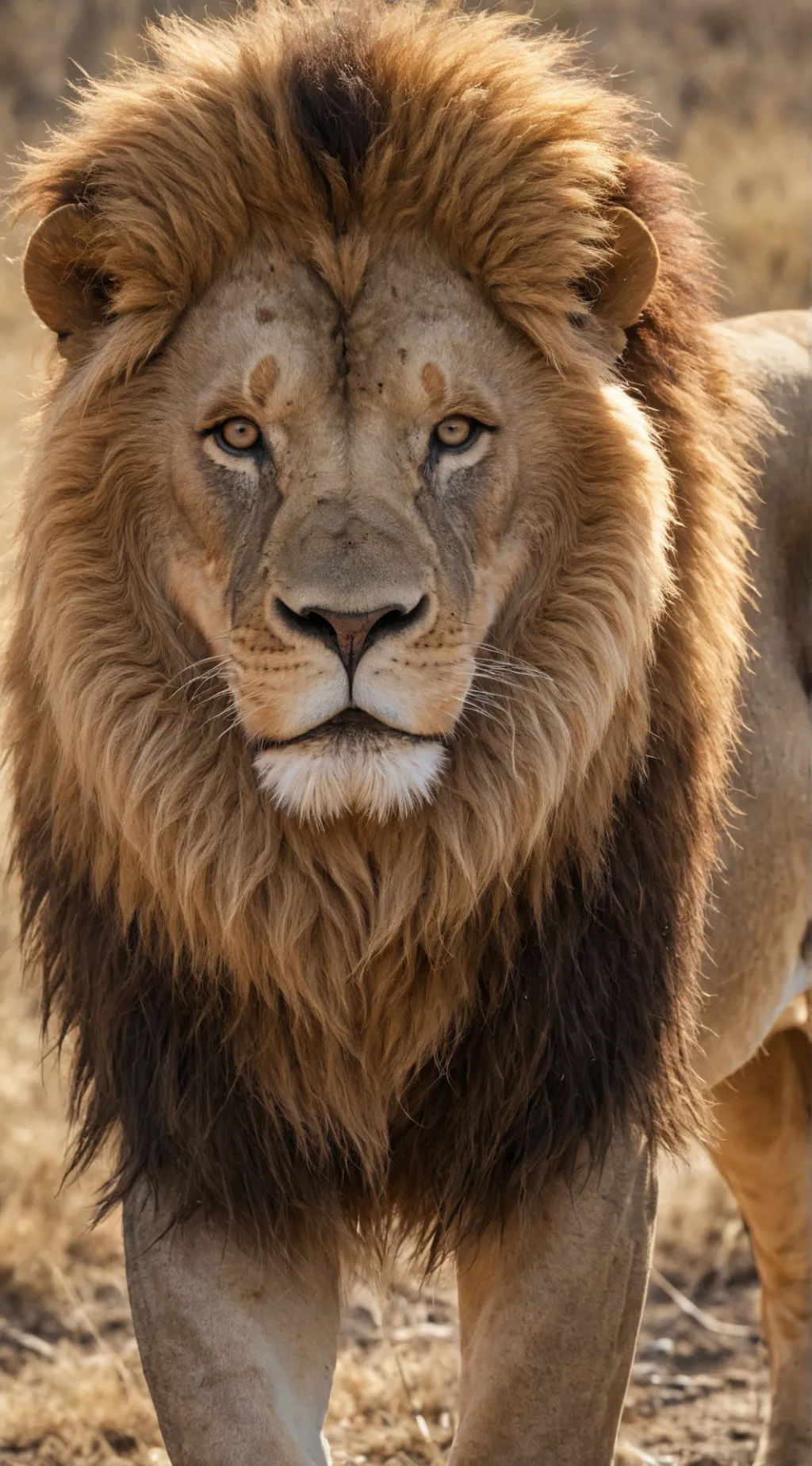 ai character: Mufasa background