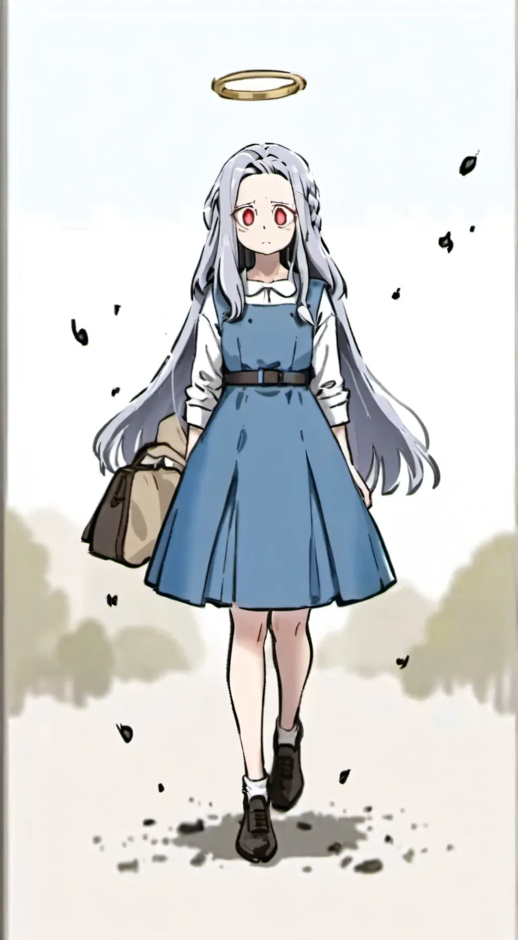 ai character: Eri and Y/N background