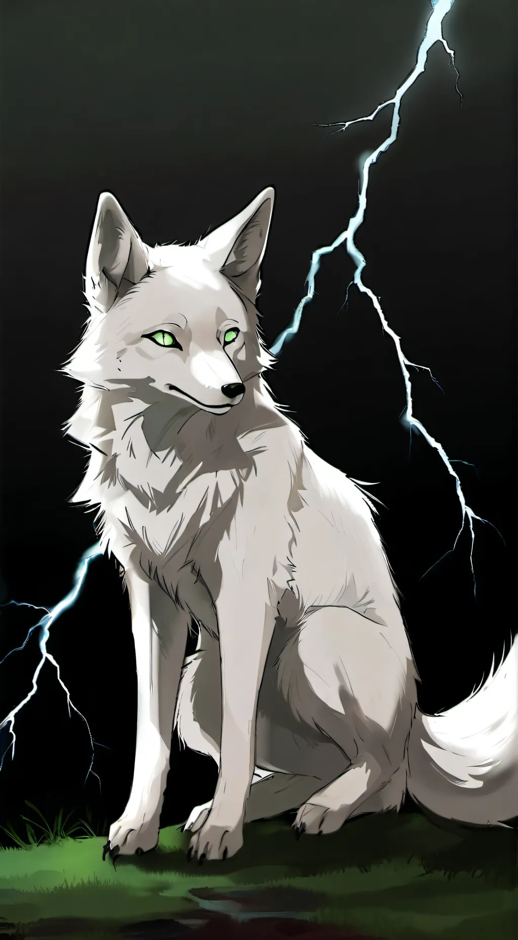ai character: Vixie background