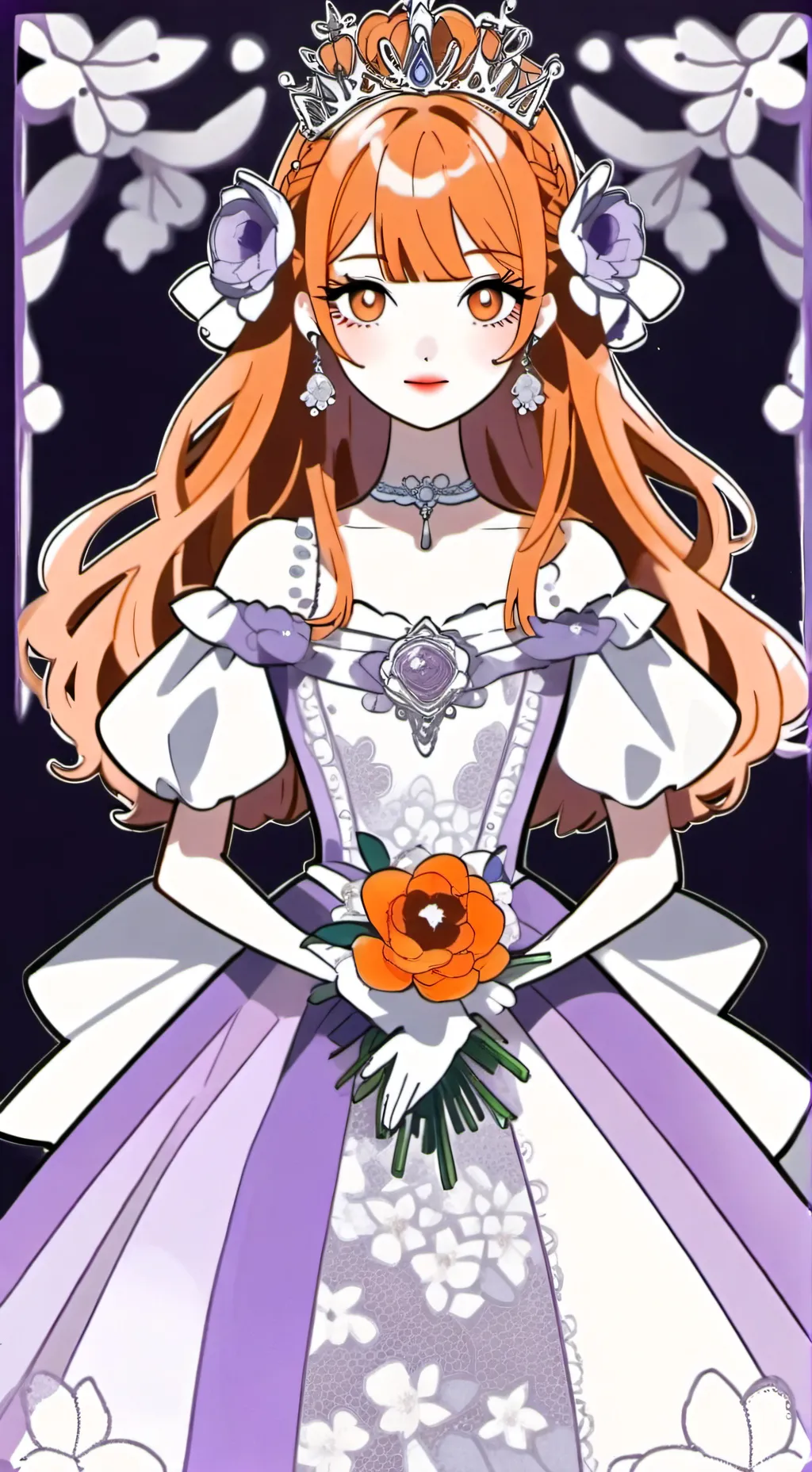 ai character: onepiece x hashira background