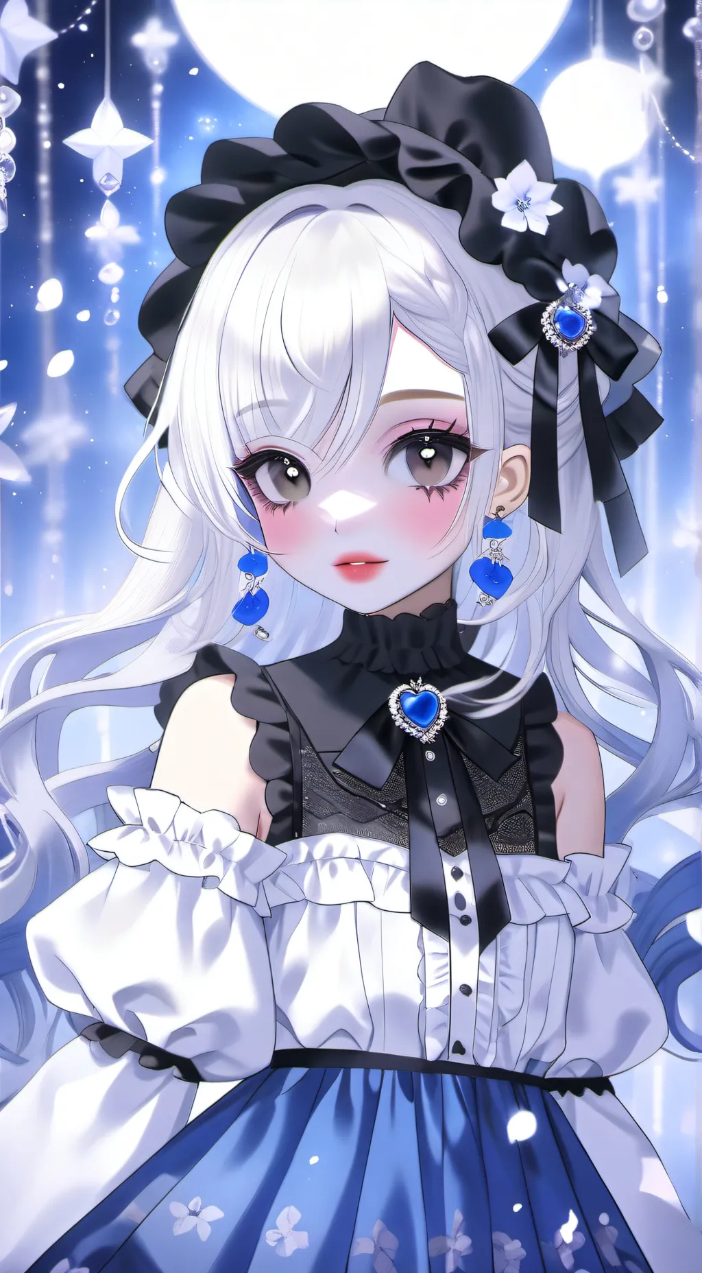ai character: Luna  background