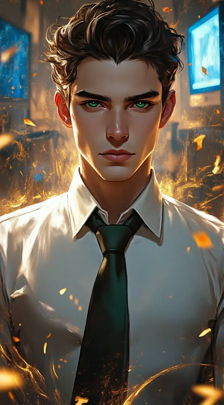 ai character: Adrian background