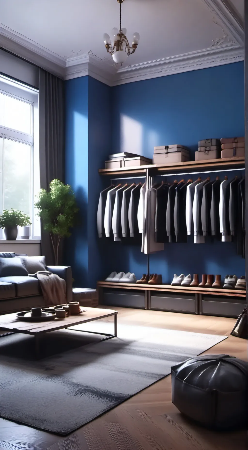 ai character: room sim background
