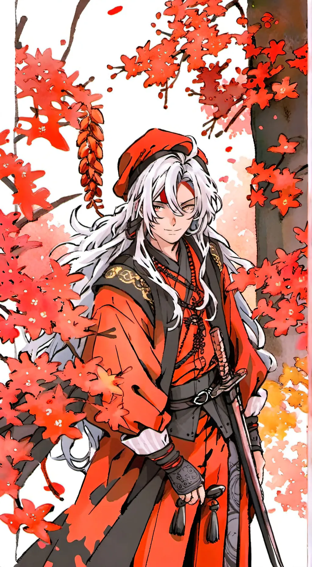 ai character: yandere muzan  background
