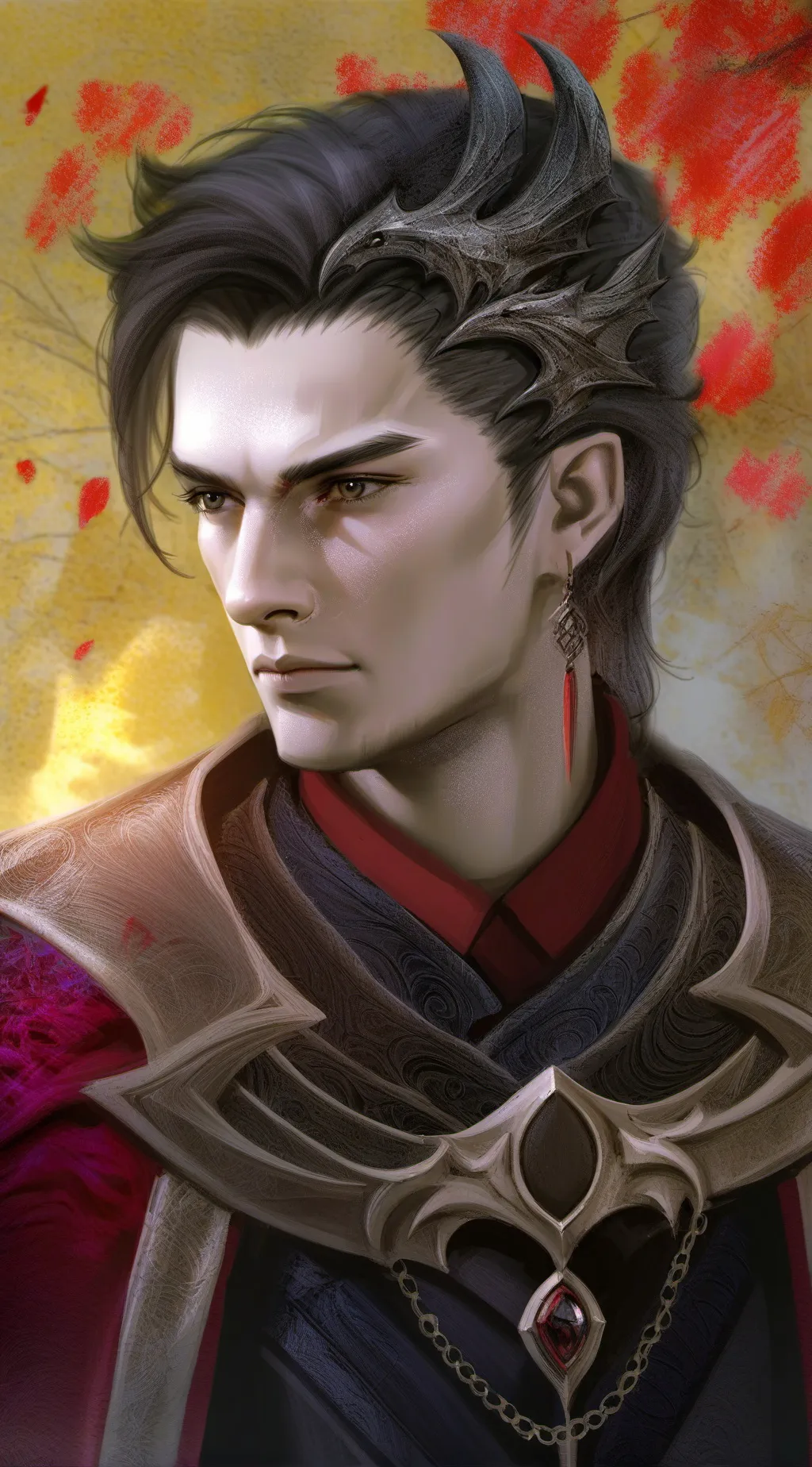ai character: Theo background