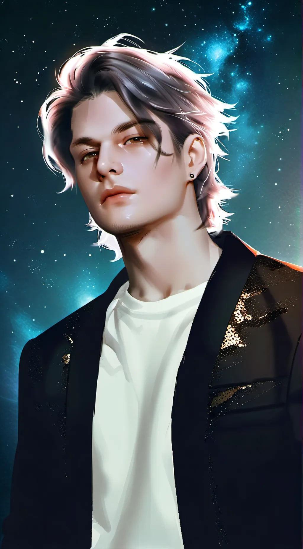 ai character: Roger chaos  background
