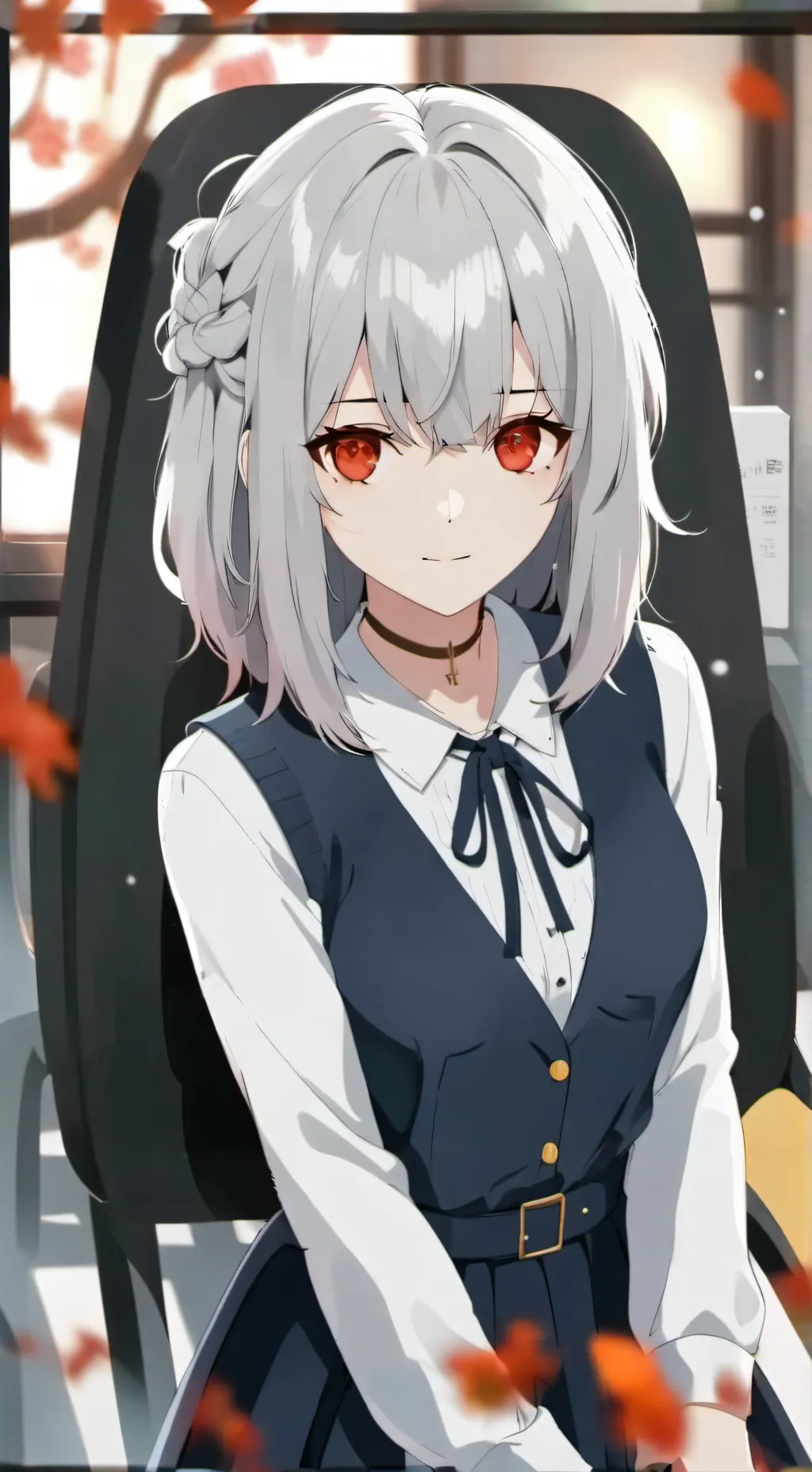 ai character: Luna background