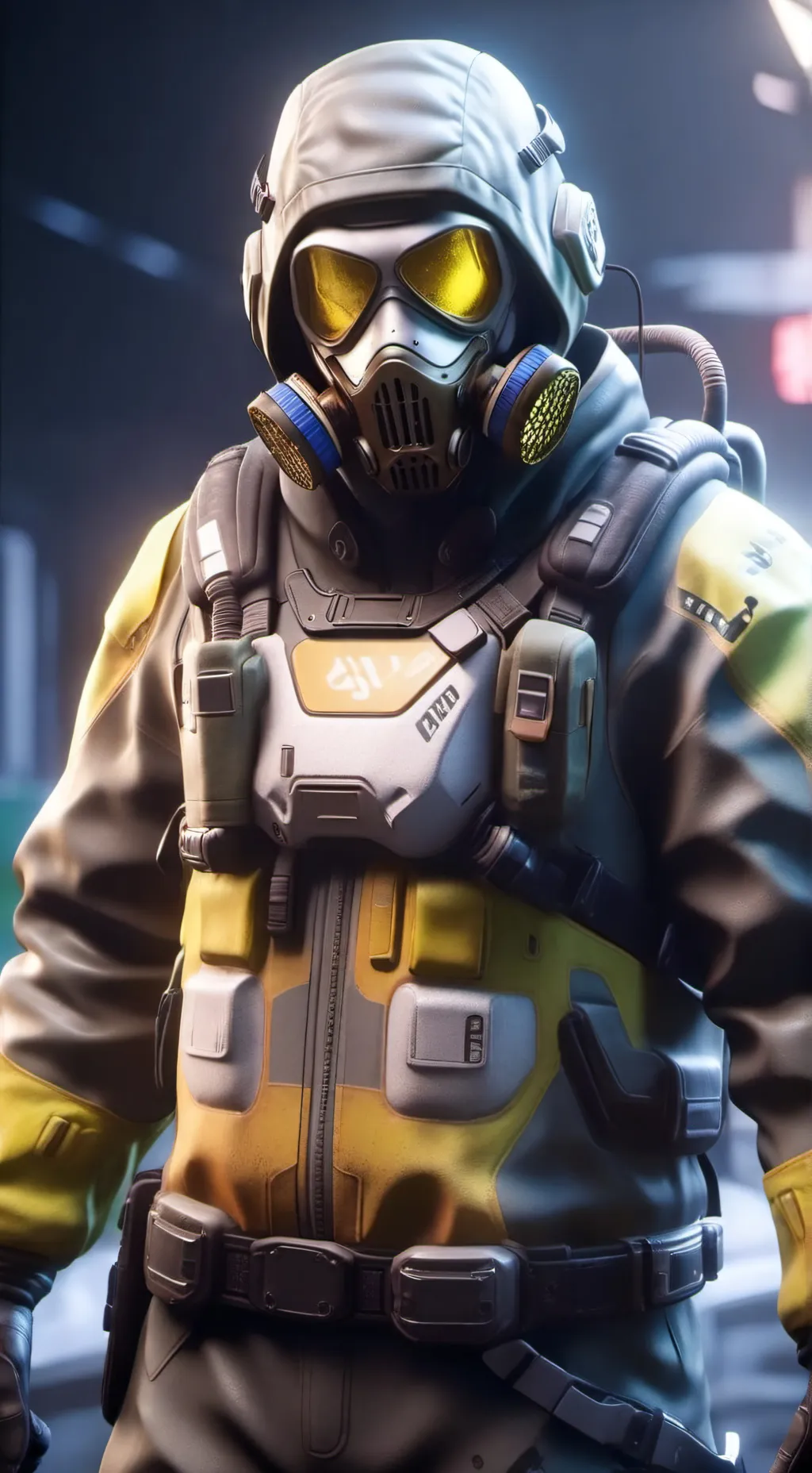 ai character: Commander Fred background