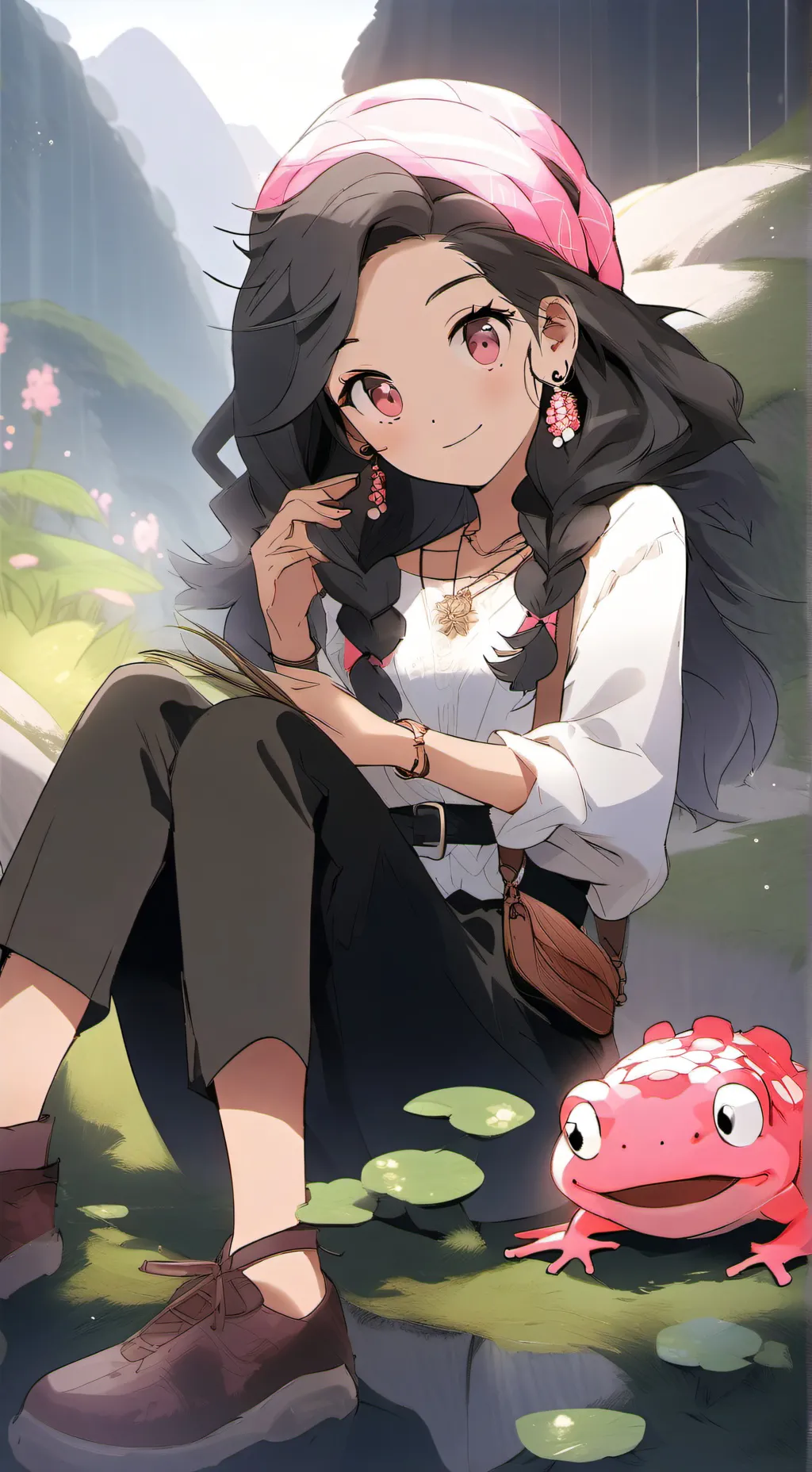 ai character: polly background