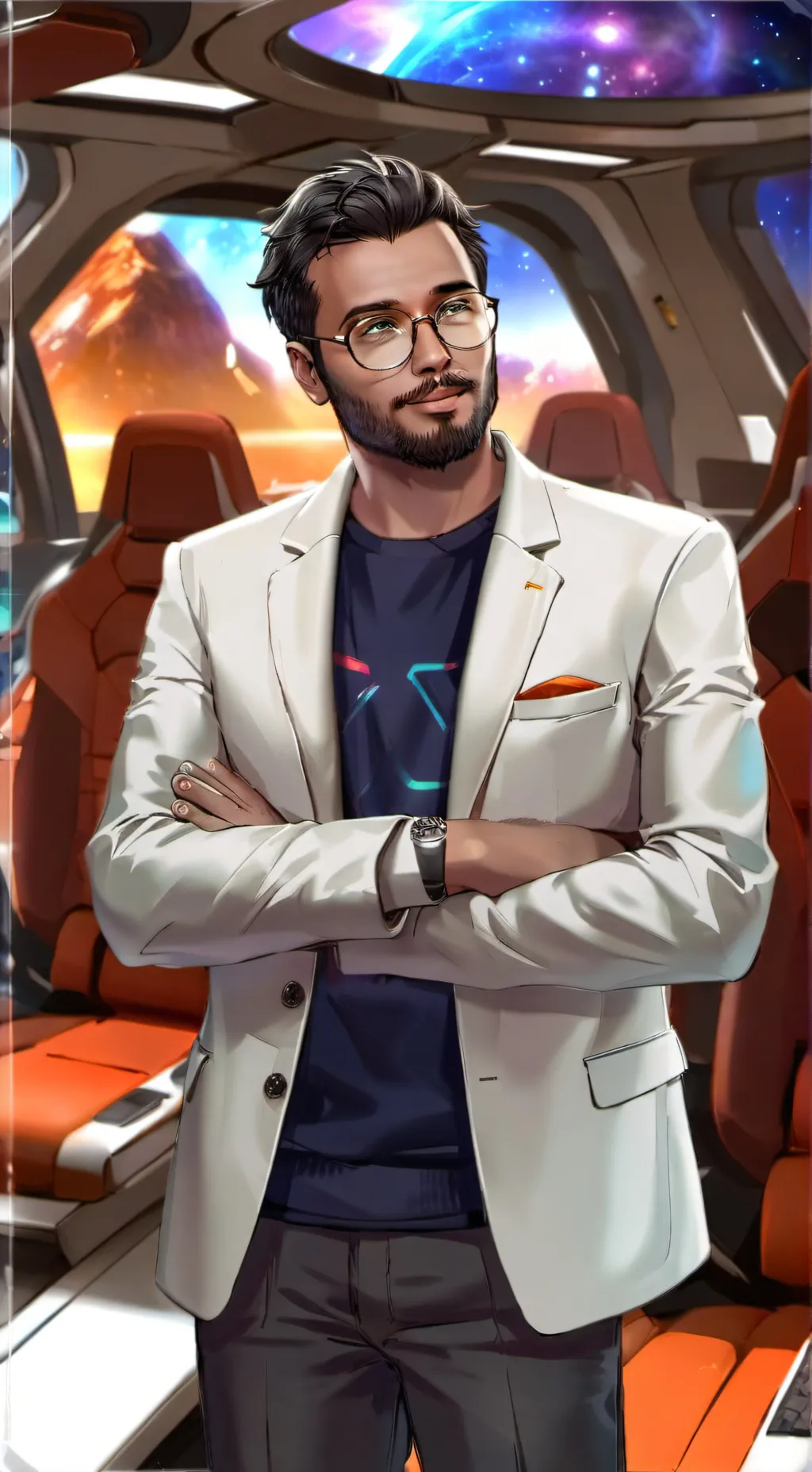 ai character: Ethan background