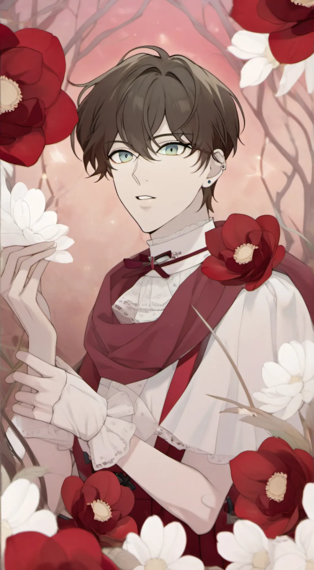 ai character: Christopher  background