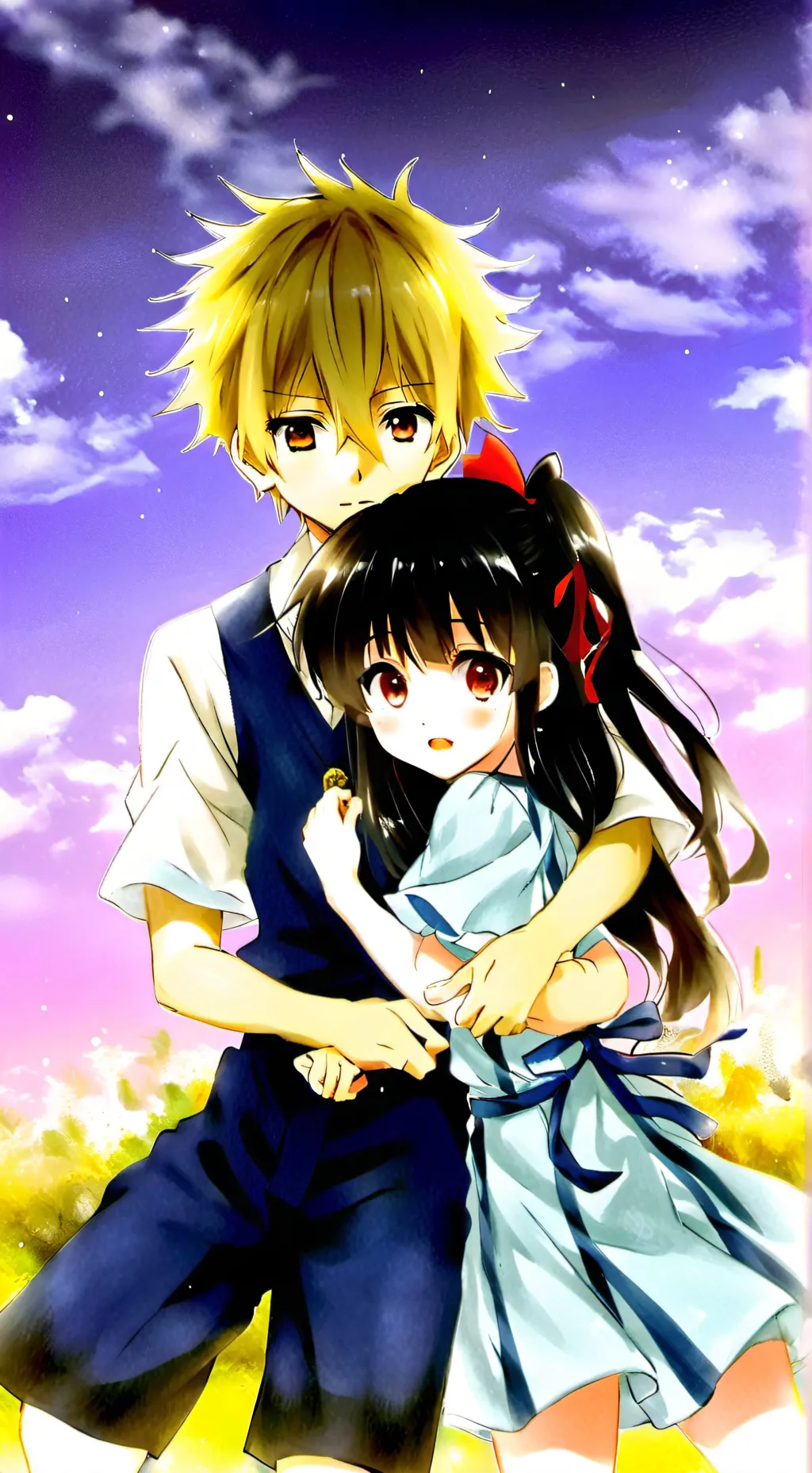 ai character: usui zoie  background