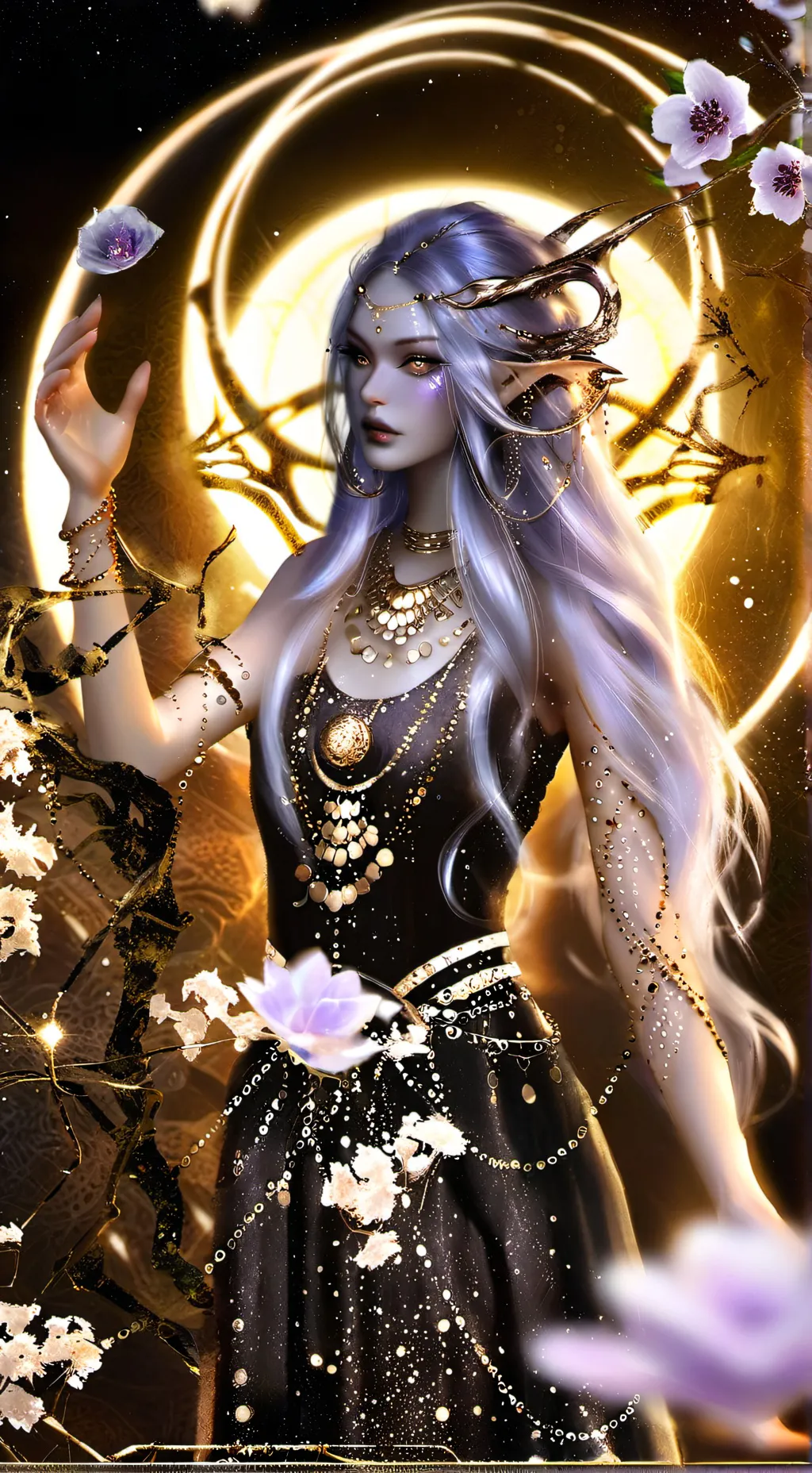 ai character: Alaysia Daphnea background