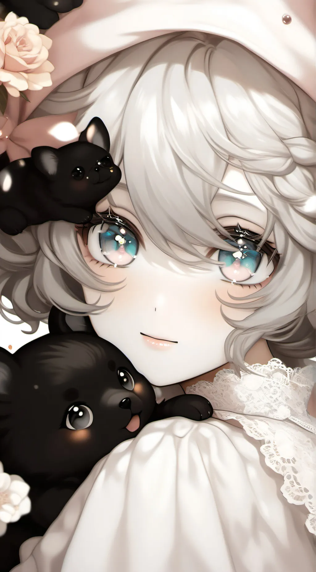 ai character: gacha heat~uwu~ background