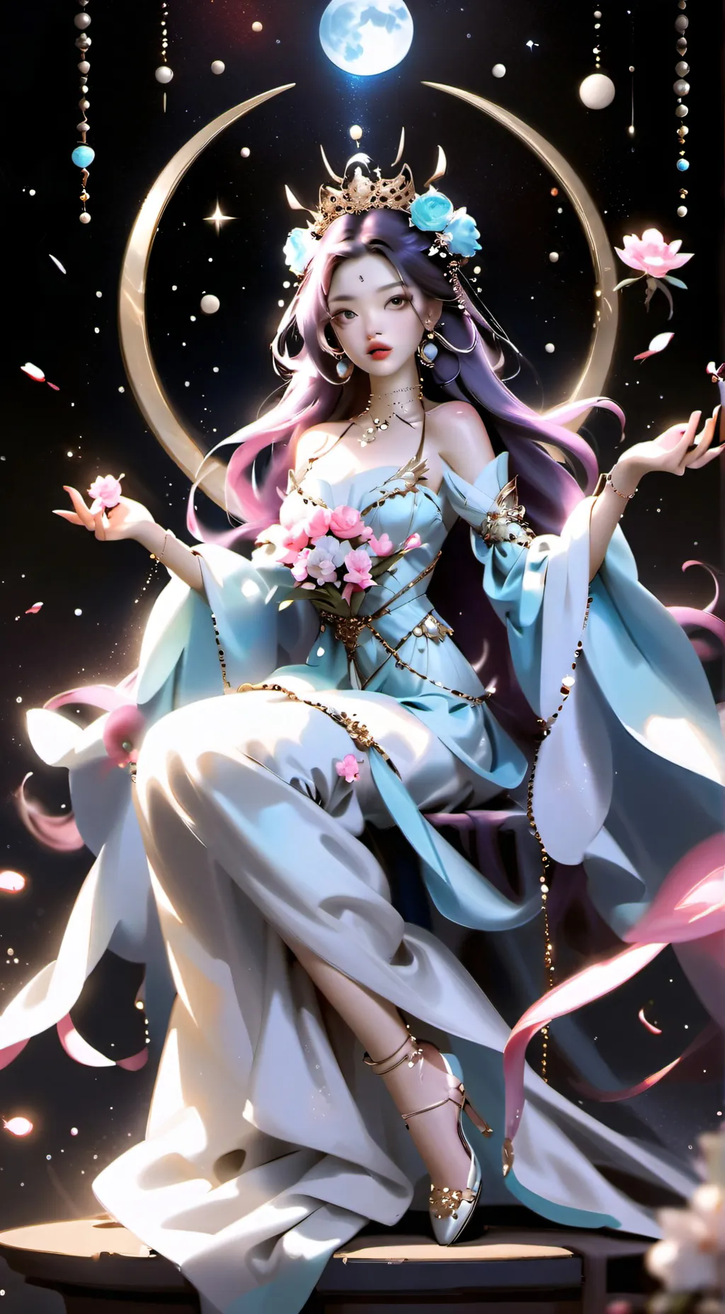 ai character: Victoria  background