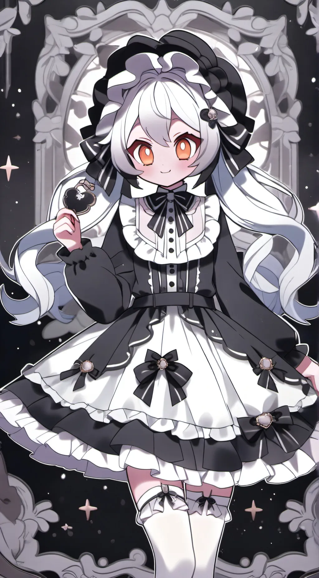 ai character: Vees meme background