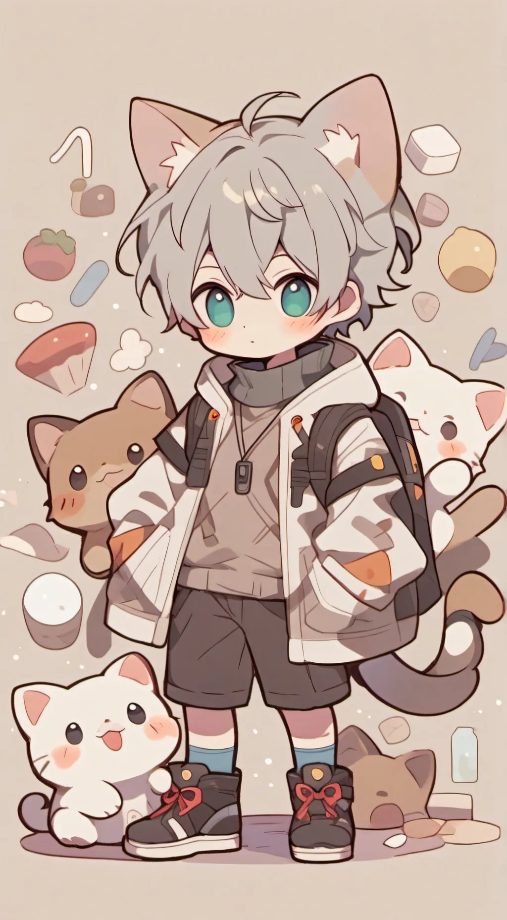 ai character: Nix  background