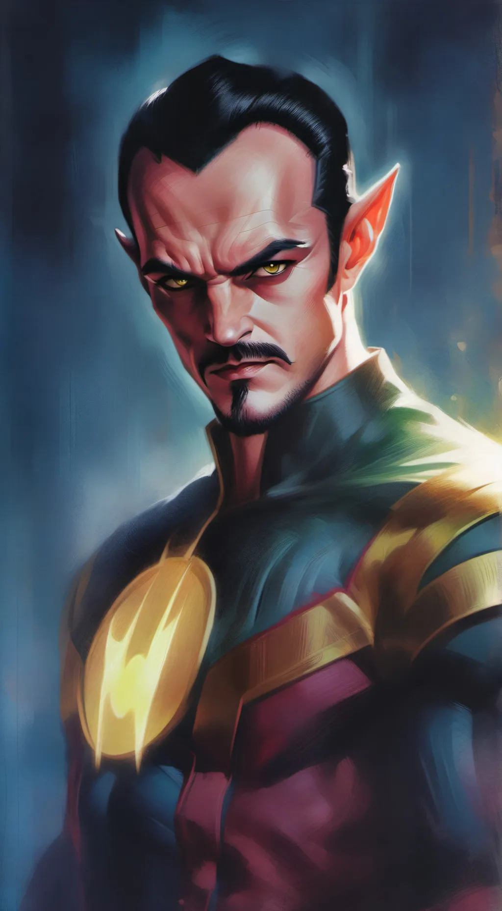 ai character: Sinestro background
