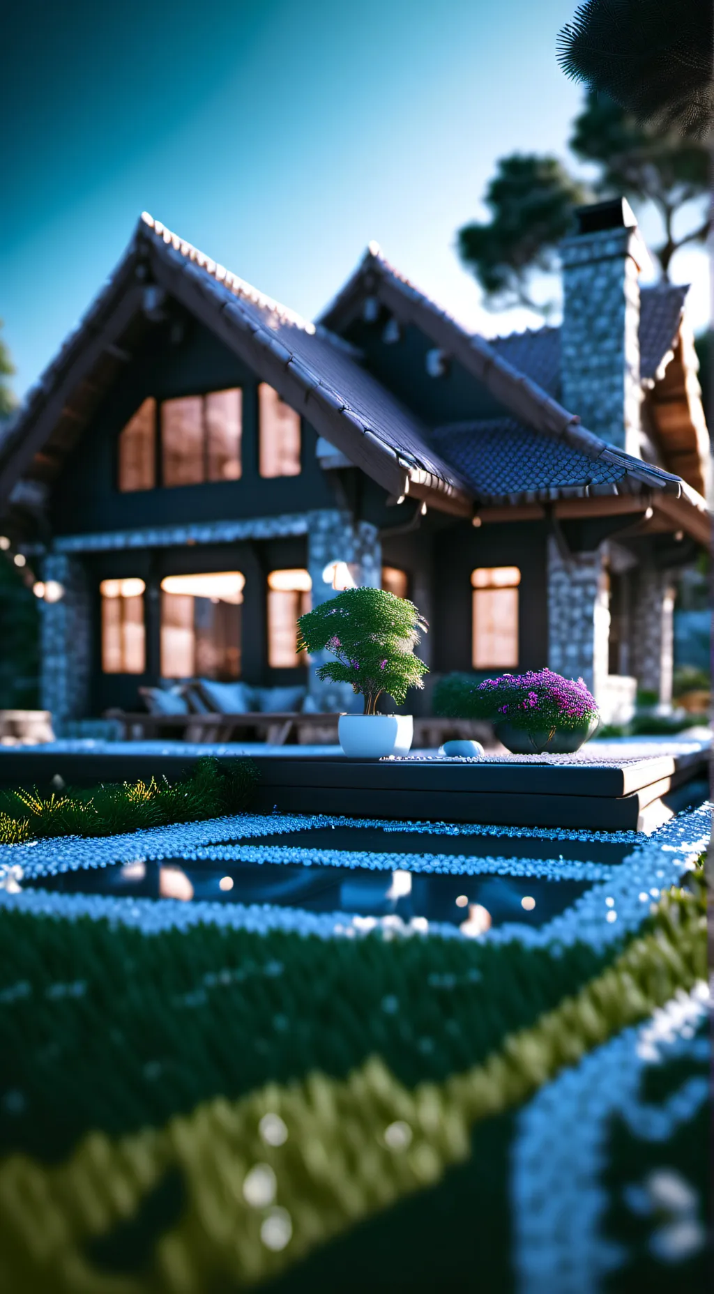 ai character: Bop house💀😭🙏 background