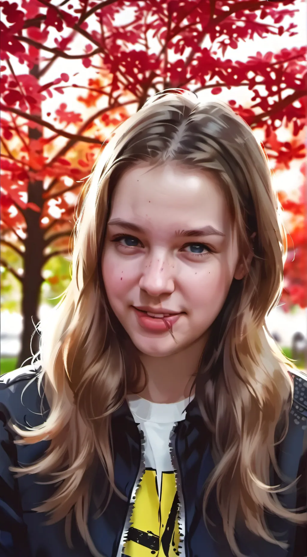 ai character: Melody background