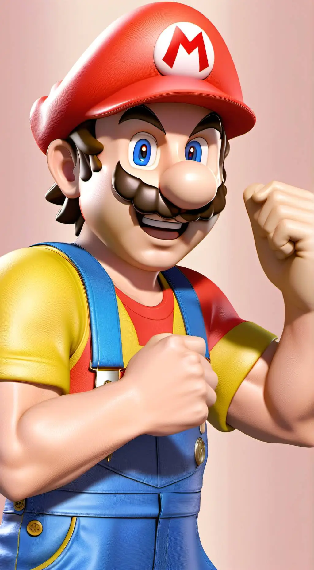 ai character: Mario background