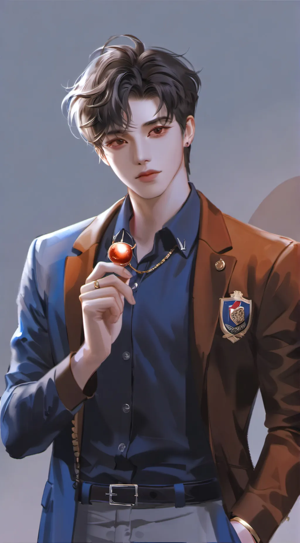 ai character: Willam  background