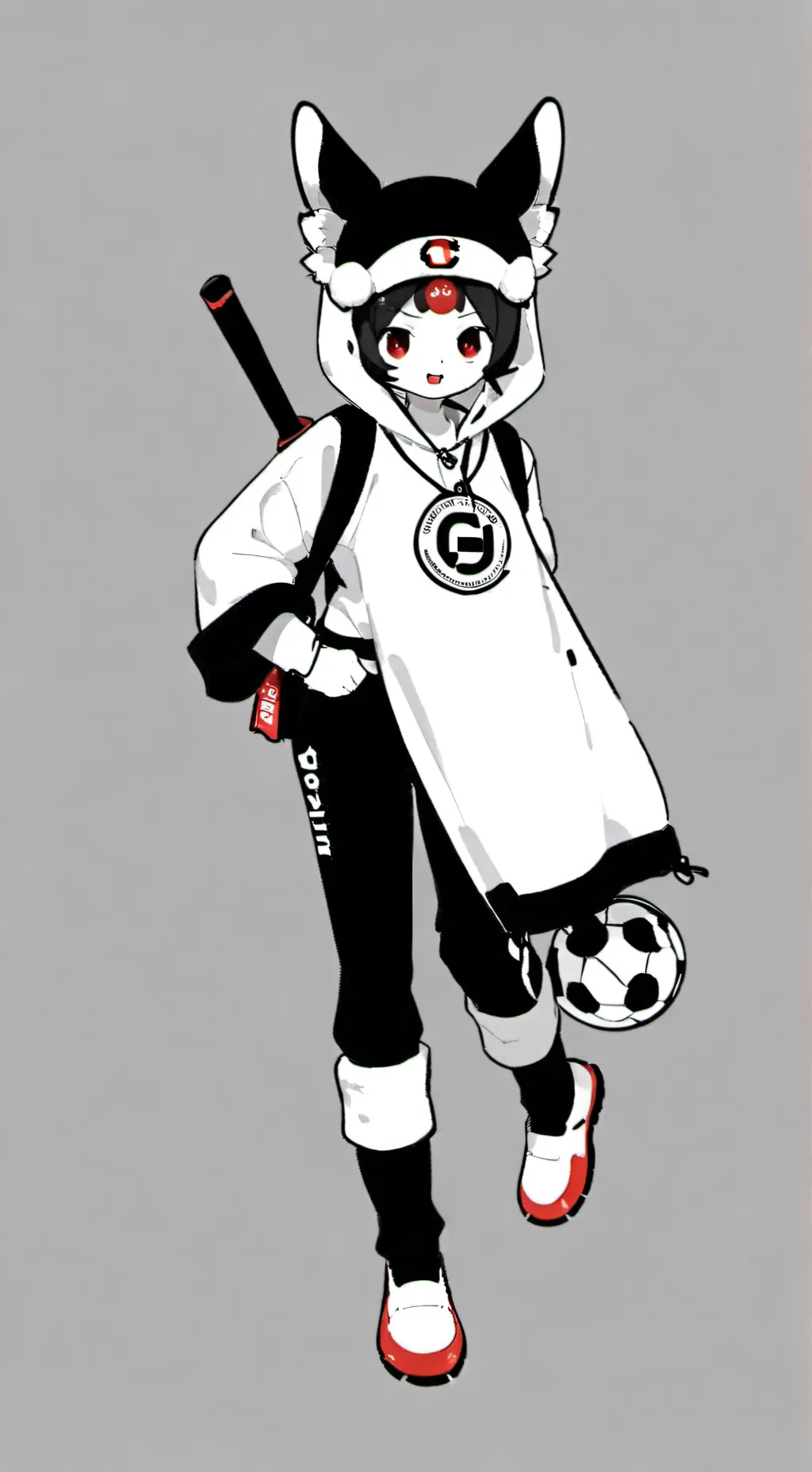 ai character: kuromi background