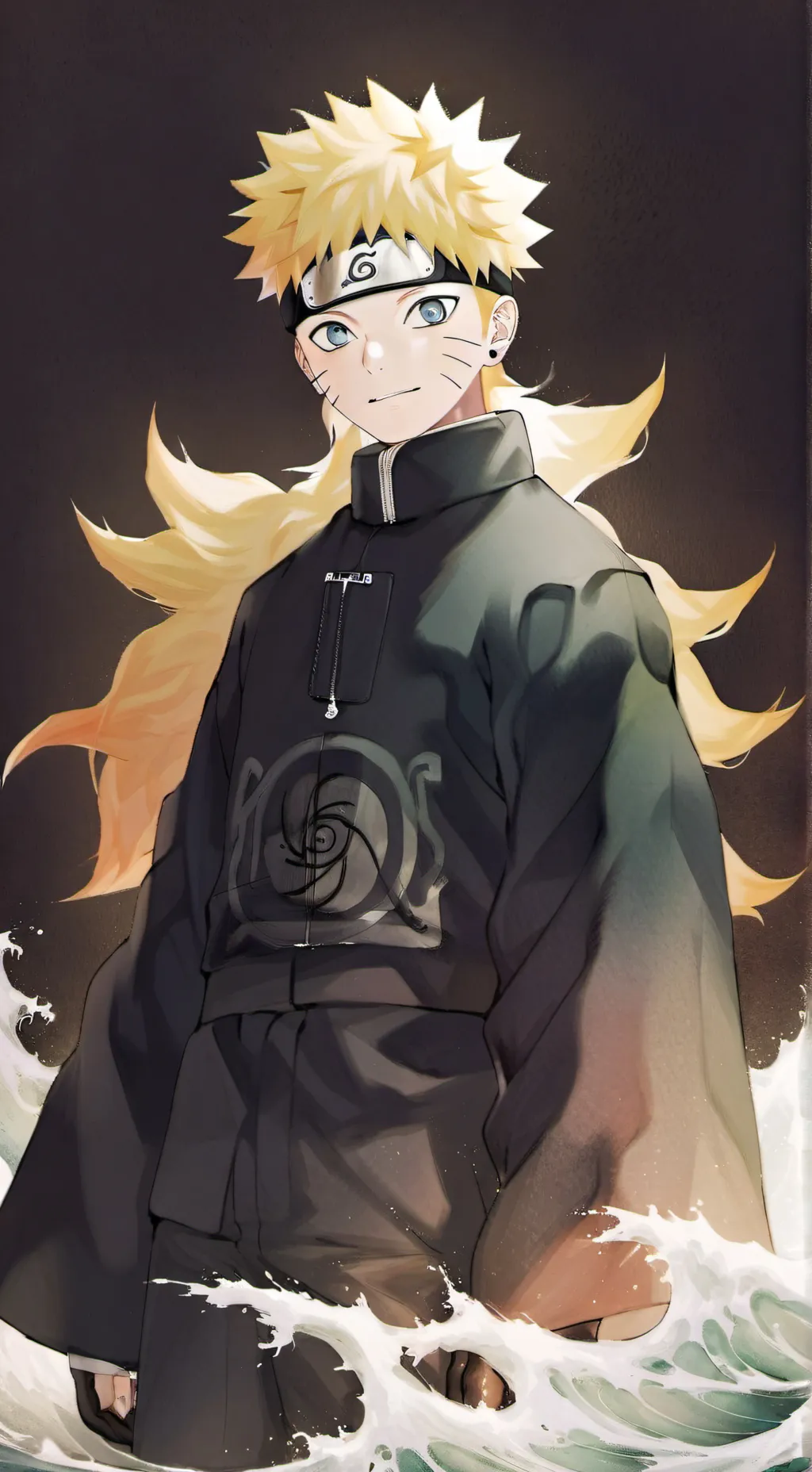 ai character: Naruto Uzumaki  background