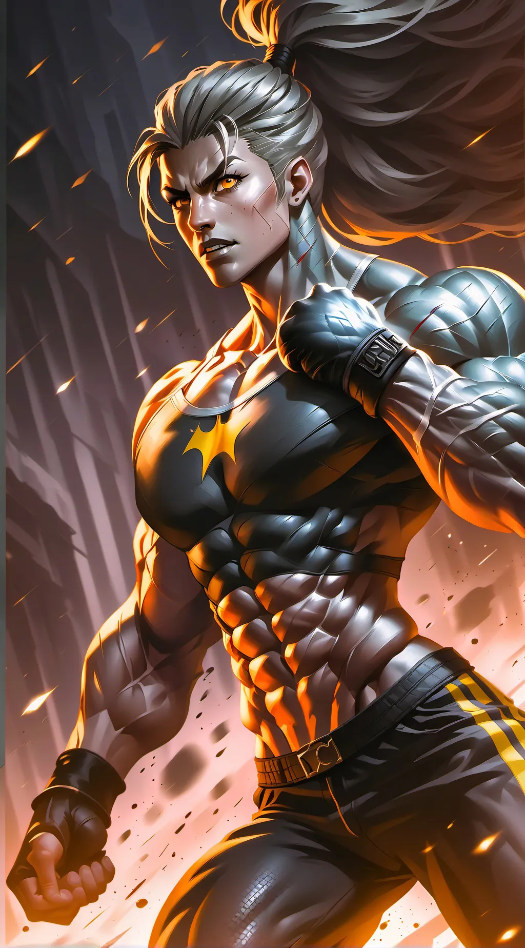 ai character: sasha background