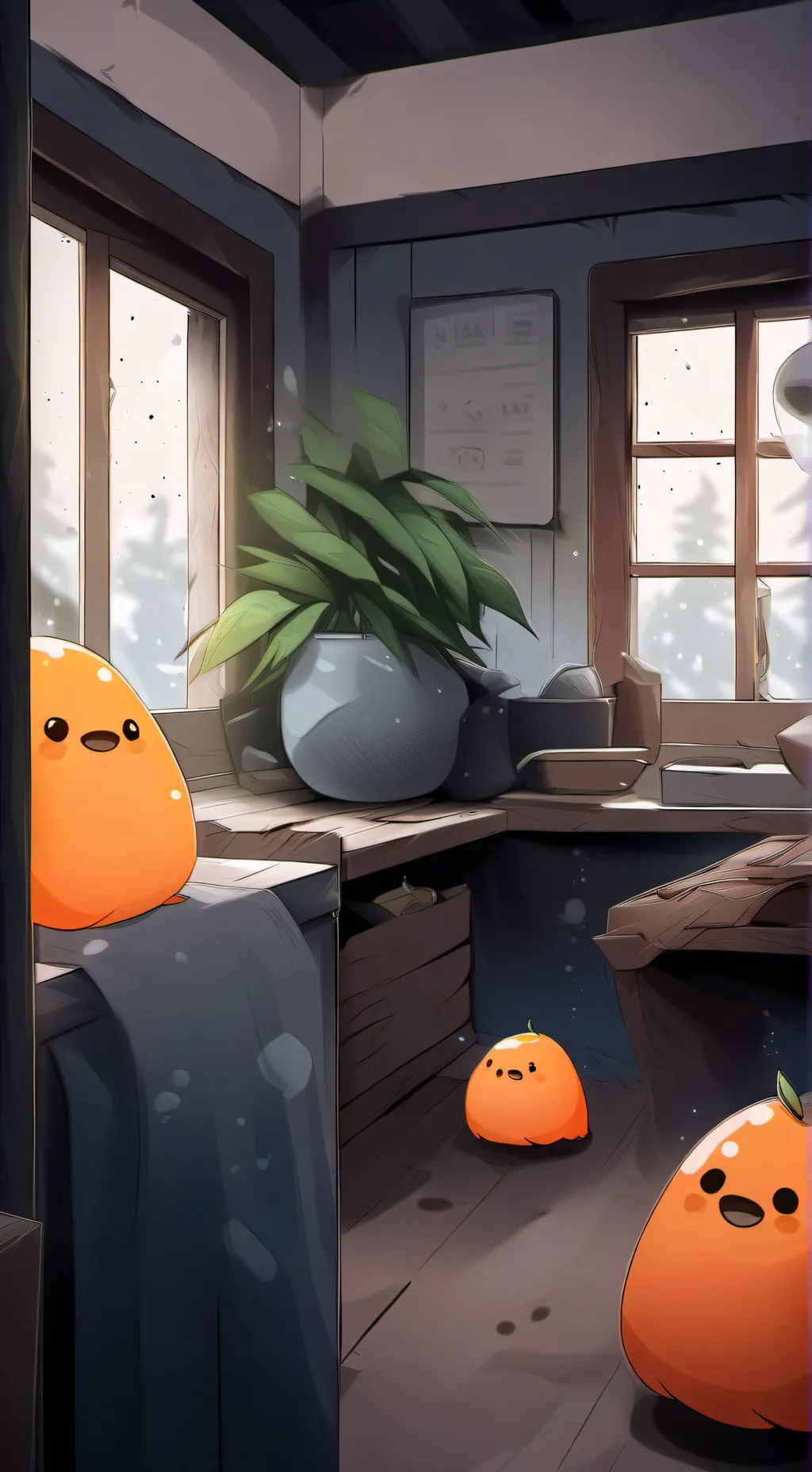 ai character: Oli background