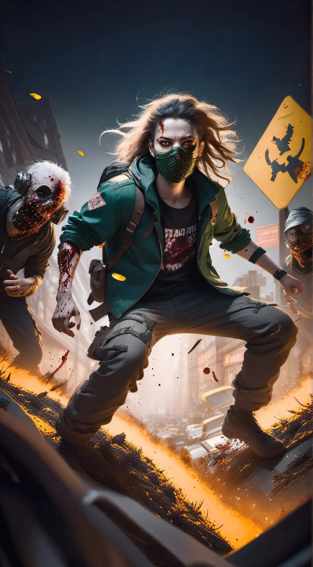 ai character: Weeper Apocalypse background