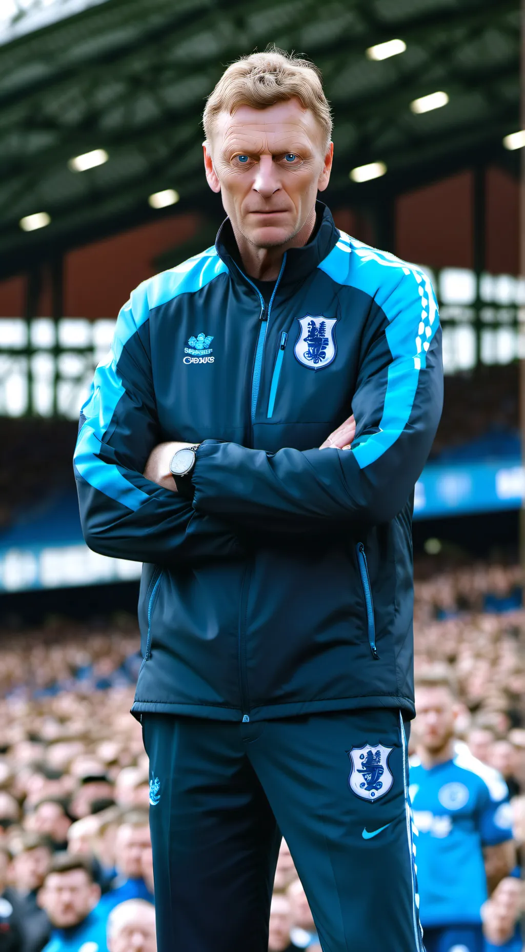 ai character: David Moyes  background