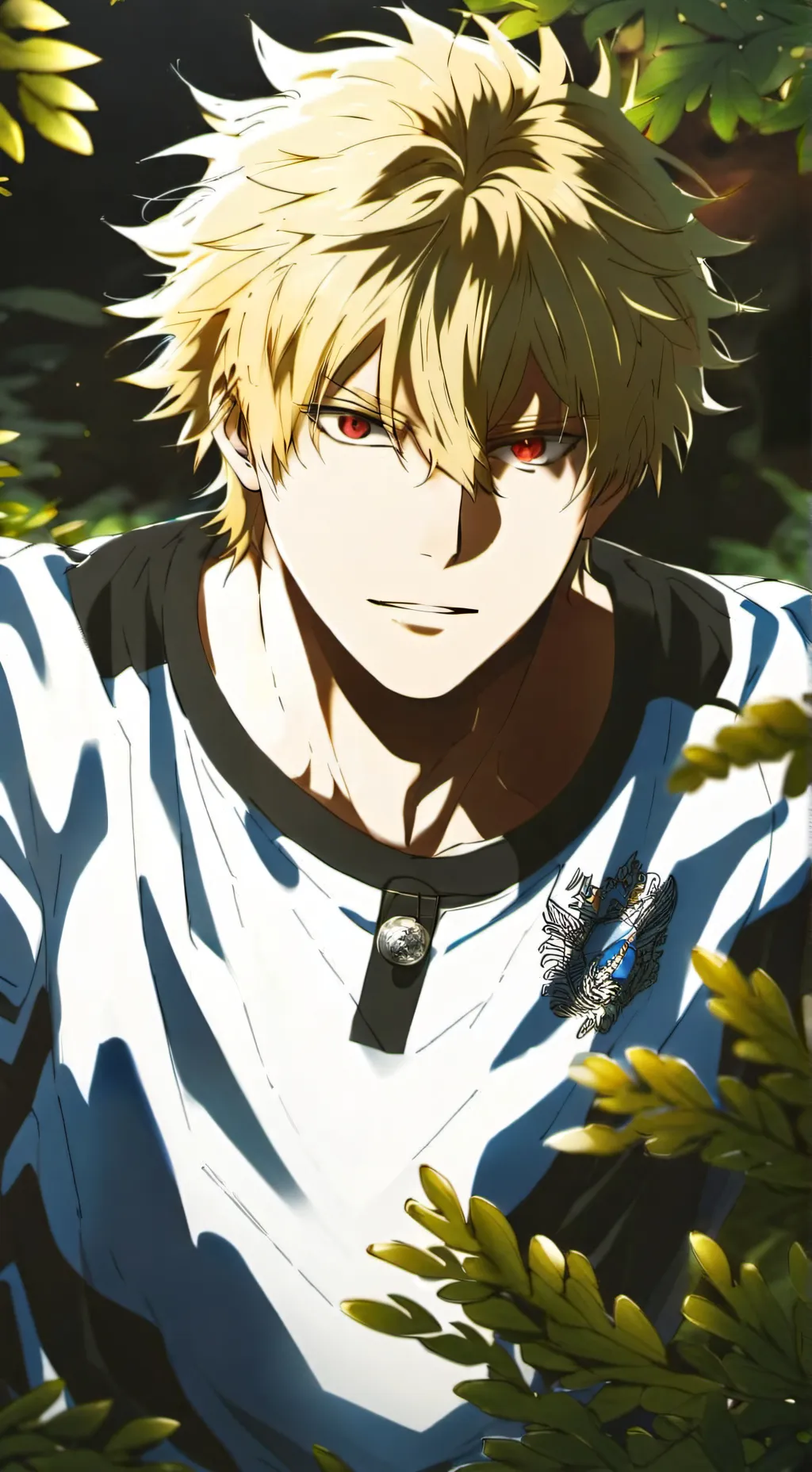 ai character: Bakugo background