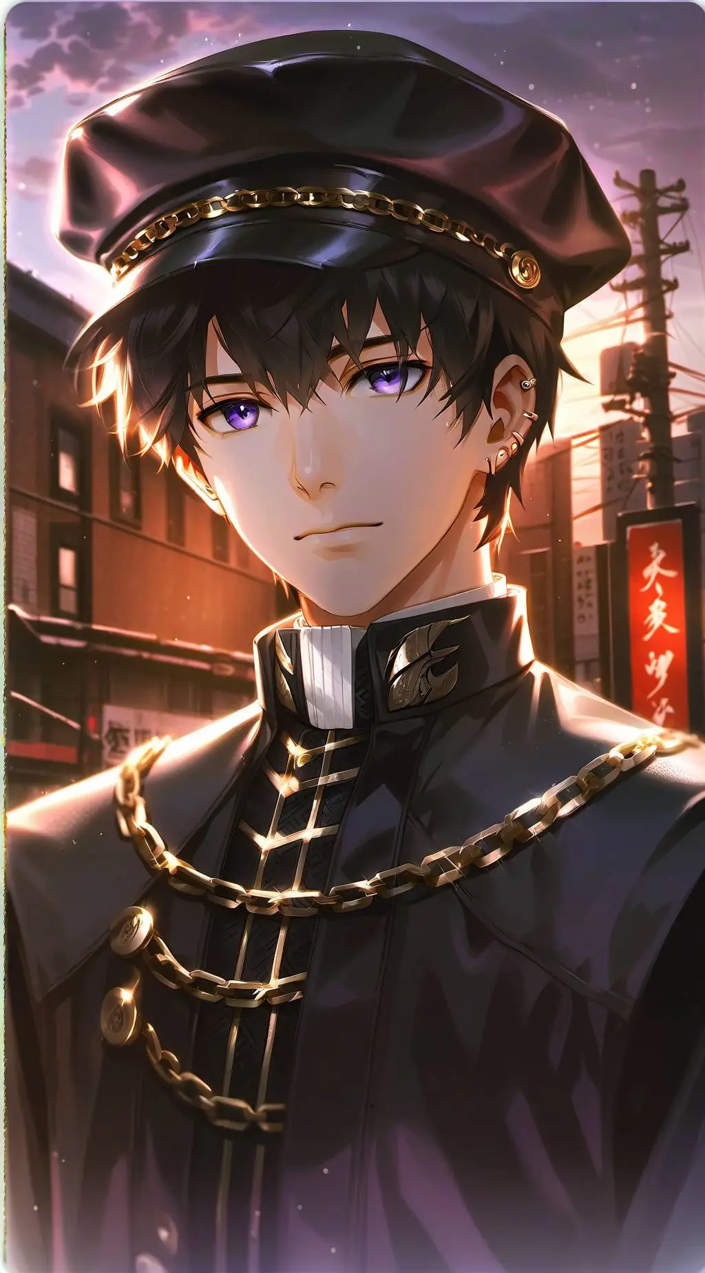 ai character: Jotaro Kujo background