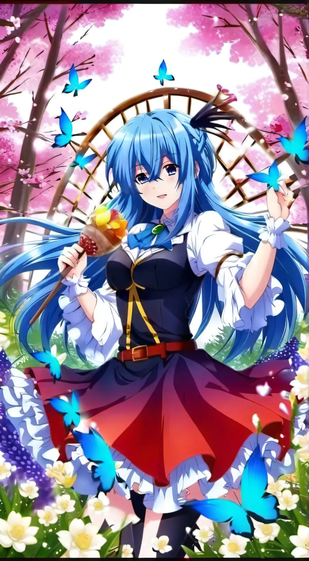 ai character: Xenovia Quada  background