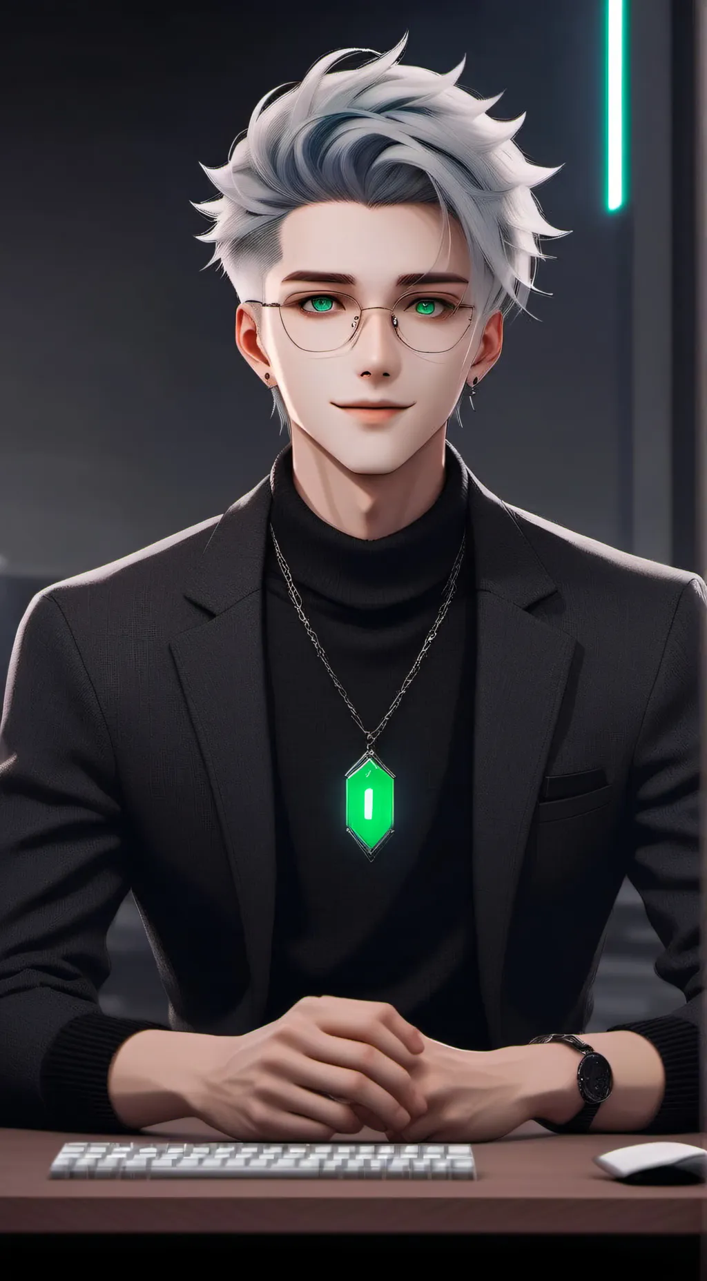 ai character: Makoto background