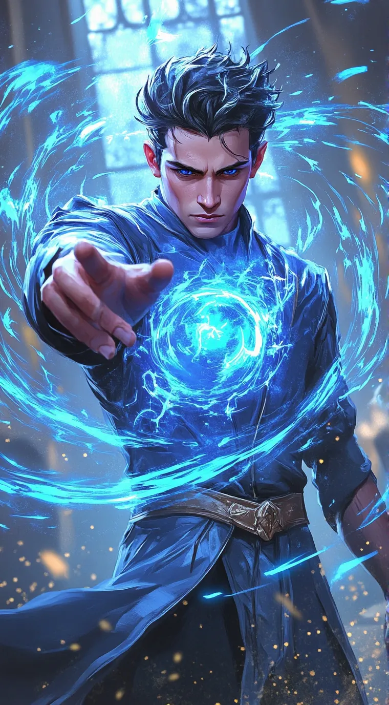 ai character: Domain expasion background